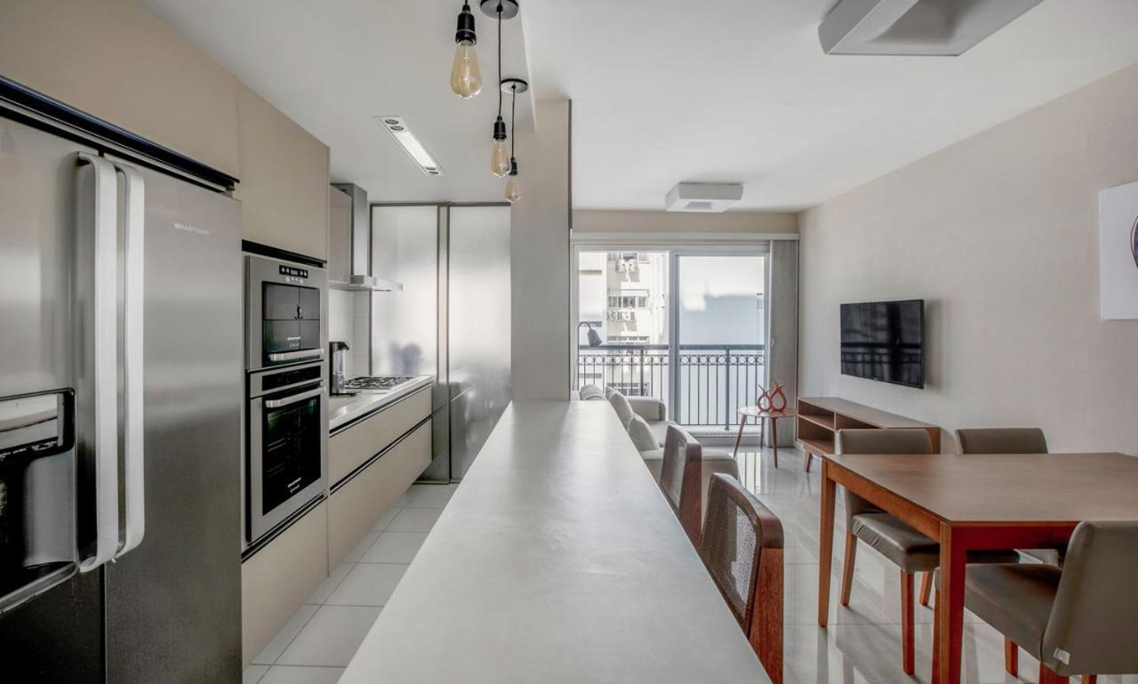 Апартаменты Tabas - Edificio Wave Com Vista Pro Mar Em Ipanema Рио-де-Жанейро Экстерьер фото