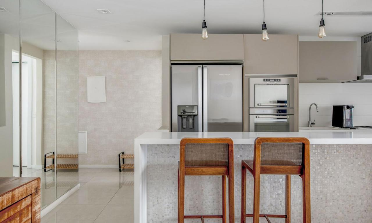 Апартаменты Tabas - Edificio Wave Com Vista Pro Mar Em Ipanema Рио-де-Жанейро Экстерьер фото