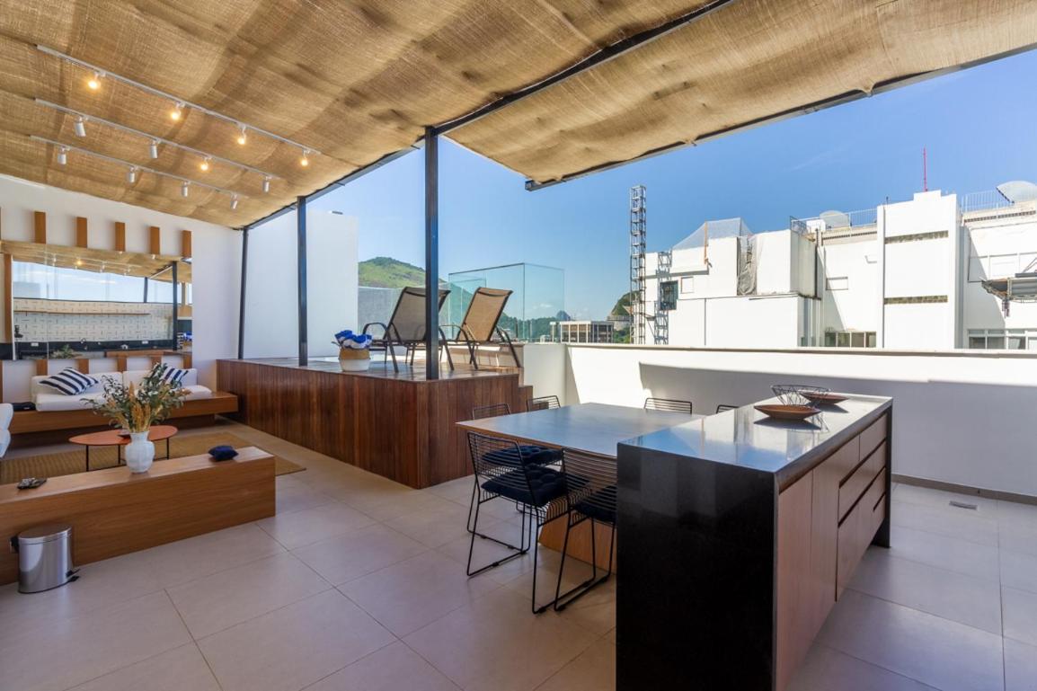 Апартаменты Tabas - Edificio Wave Com Vista Pro Mar Em Ipanema Рио-де-Жанейро Экстерьер фото